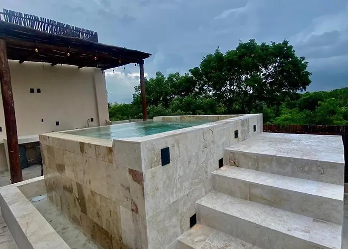 Apartment Luxury Private Penthouse With Private Pool Chemuyil